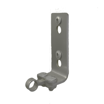 Metal bracket with collar
