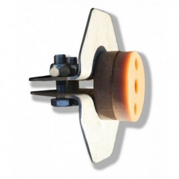Tarzan swing pulley stop