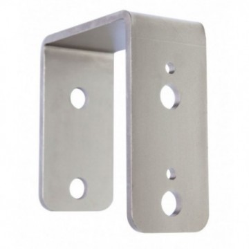 Screw-on metal bracket...