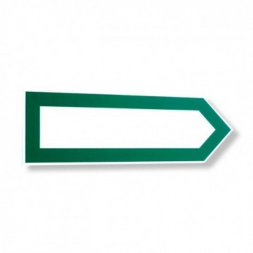 PVC direction arrow