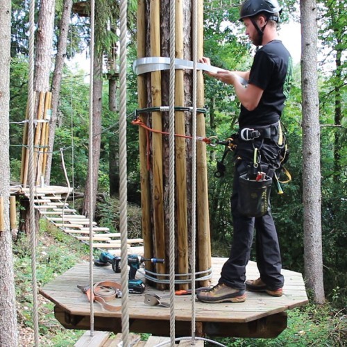 Tools for aerial adventure courses